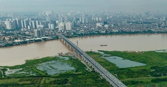Hà Nội hoàn thành giải phóng mặt bằng tại 6 dự án cầu bắc qua sông Hồng