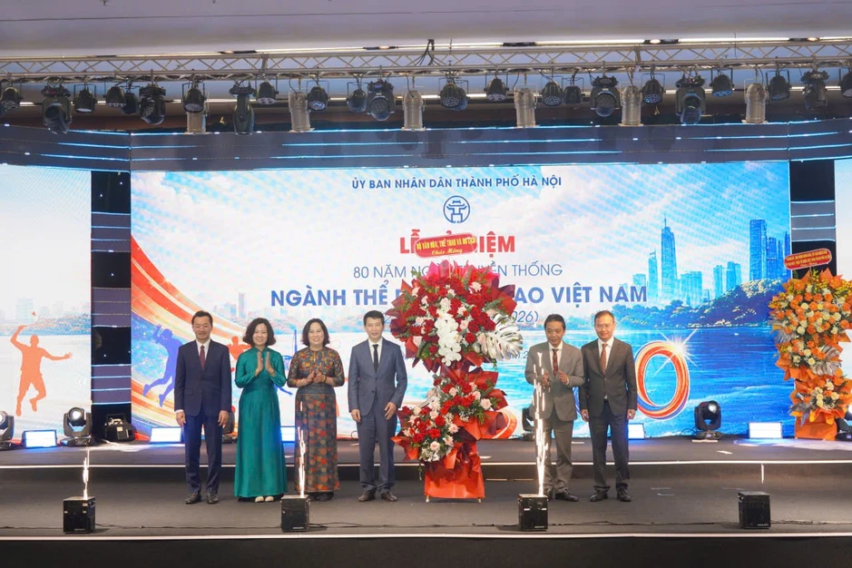 Hà Nội: Mít tinh kỷ niệm 80 năm Ngày truyền thống ngành Thể dục thể thao Việt Nam Hà Nội: Mít tinh kỷ niệm 80 năm Ngày truyền thống ngành Thể dục thể thao Việt Nam