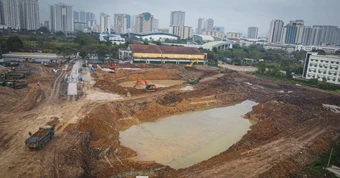 Hà Nội quyết định dành 8 . 000 Ha đất cho hệ thống hồ điều hòa chống ngập úng đô thị
