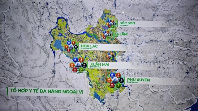 Hà Nội tầm nhìn 100 năm: Định hình 7 vành đai, hình thành hệ thống đường sắt “2 vòng, 7 tuyến"