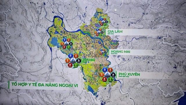 Hà Nội tầm nhìn 100 năm: Định hình 7 vành đai, hình thành hệ thống đường sắt “2 vòng, 7 tuyến"