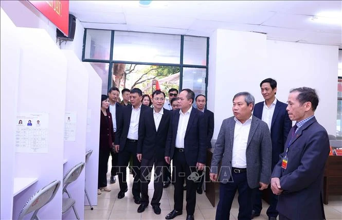 Hà Nội tập huấn xử lý tình huống phát sinh, bảo đảm an ninh tại các điểm bỏ phiếu Hà Nội tập huấn xử lý tình huống phát sinh, bảo đảm an ninh tại các điểm bỏ phiếu