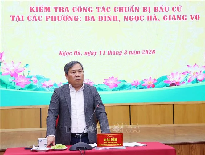 Hà Nội tập huấn xử lý tình huống phát sinh, bảo đảm an ninh tại các điểm bỏ phiếu Hà Nội tập huấn xử lý tình huống phát sinh, bảo đảm an ninh tại các điểm bỏ phiếu