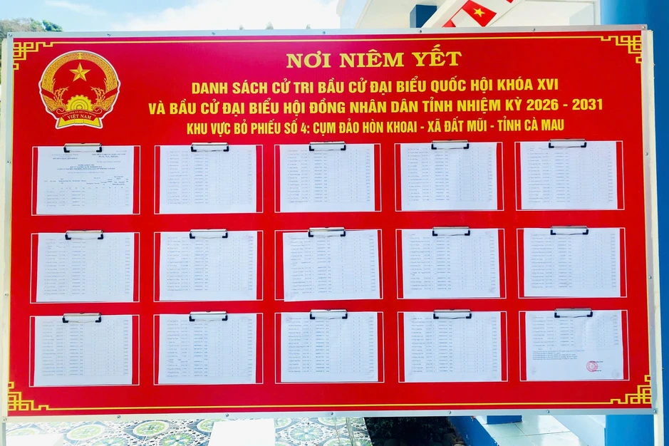 Hai cụm đảo ở địa đầu cực Nam Tổ quốc chuẩn bị bầu cử sớm Hai cụm đảo ở địa đầu cực Nam Tổ quốc chuẩn bị bầu cử sớm