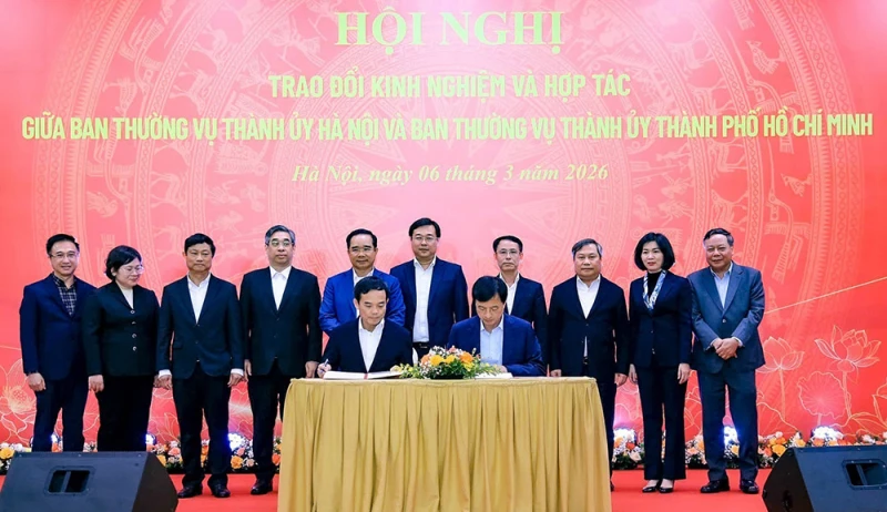 Hai đô thị đặc biệt thúc đẩy hợp tác toàn diện giai đoạn 2026 – 2030