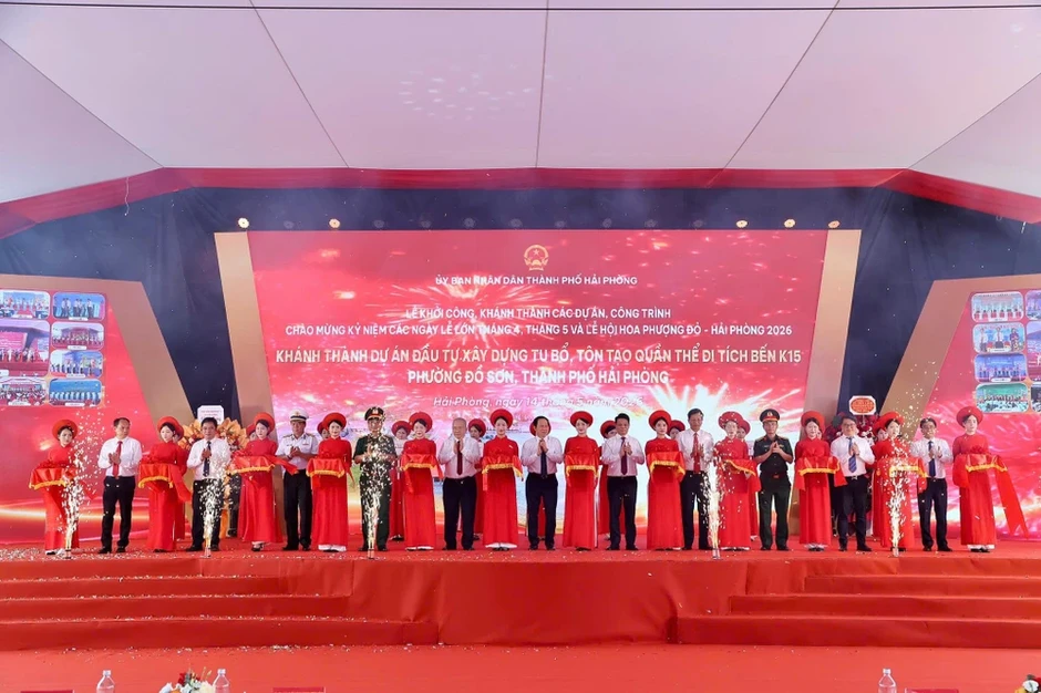 Hải Phòng đồng loạt khởi công, khánh thành 14 công trình trọng điểm Hải Phòng đồng loạt khởi công, khánh thành 14 công trình trọng điểm