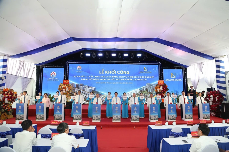 Hải Phòng khởi công khu lưu trú hơn 1.100 tỷ đồng cho công nhân Hải Phòng khởi công khu lưu trú hơn 1.100 tỷ đồng cho công nhân