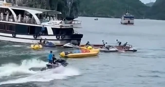 Hải Phòng: Va chạm hai tàu du lịch trên vịnh Lan Hạ, một người tử vong
