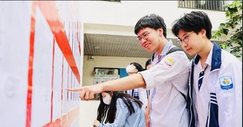Hai thí sinh đạt thủ khoa tốt nghiệp THPT 2026 với 38 , 5 điểm xuất sắc