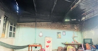 Hàng xóm kể phút cứu nạn nghẹt thở trong vụ cháy nhà khiến hai cháu nhỏ tử vong