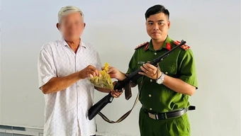 Hiệu quả việc vận động thu hồi vũ khí, vật liệu nổ ở Cà Mau