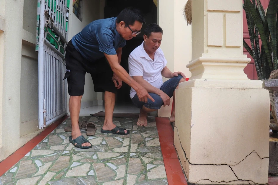 'Hố tử thần' đe dọa khu dân cư ở Ninh Bình 'Hố tử thần' đe dọa khu dân cư ở Ninh Bình