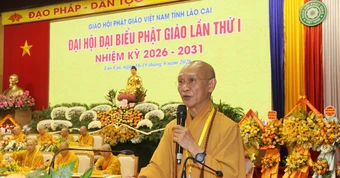Hòa thượng Thích Thanh Điện làm Trưởng Ban Trị sự GHPGVN tỉnh Lào Cai