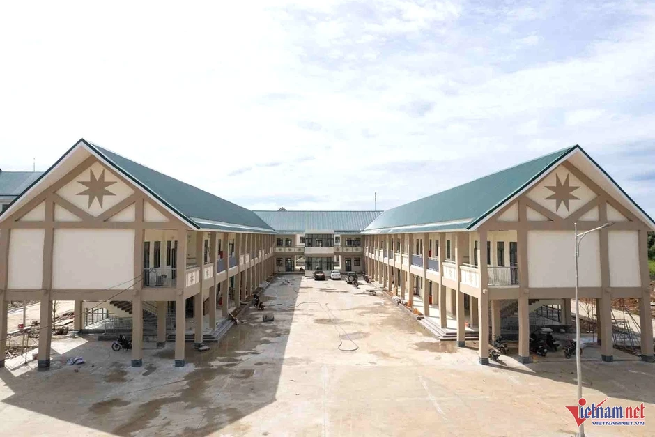 Hoàn thành trường nội trú liên cấp đầu tiên ở biên giới Đắk Lắk Hoàn thành trường nội trú liên cấp đầu tiên ở biên giới Đắk Lắk