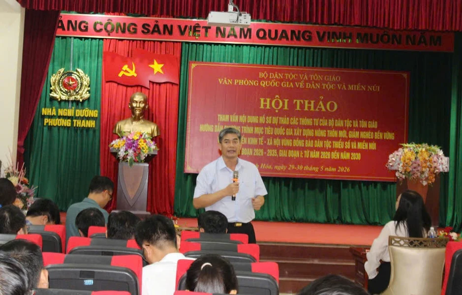 Hoàn thiện cơ sở pháp lý thực hiện hợp phần hai Chương trình mục tiêu quốc gia giai đoạn mới Hoàn thiện cơ sở pháp lý thực hiện hợp phần hai Chương trình mục tiêu quốc gia giai đoạn mới