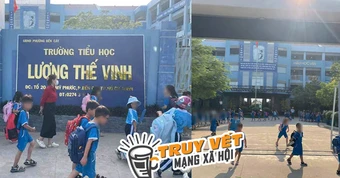 Học sinh không ăn bán trú đứng nắng tại trường Tiểu học Lương Thế Vinh gây xôn xao