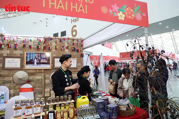 Hội chợ Mùa Xuân 2026, không gian mua sắm Tết đa dạng, thuận tiện cho người tiêu dùng Hội chợ Mùa Xuân 2026, không gian mua sắm Tết đa dạng, thuận tiện cho người tiêu dùng