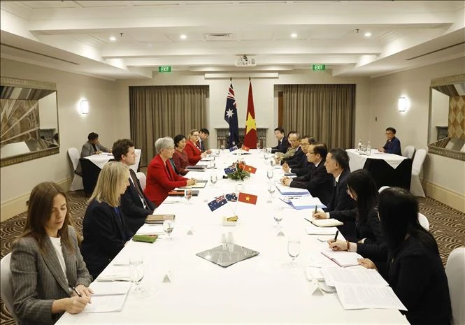 Hội nghị Bộ trưởng Ngoại giao Việt Nam - Australia lần thứ 8 Hội nghị Bộ trưởng Ngoại giao Việt Nam - Australia lần thứ 8