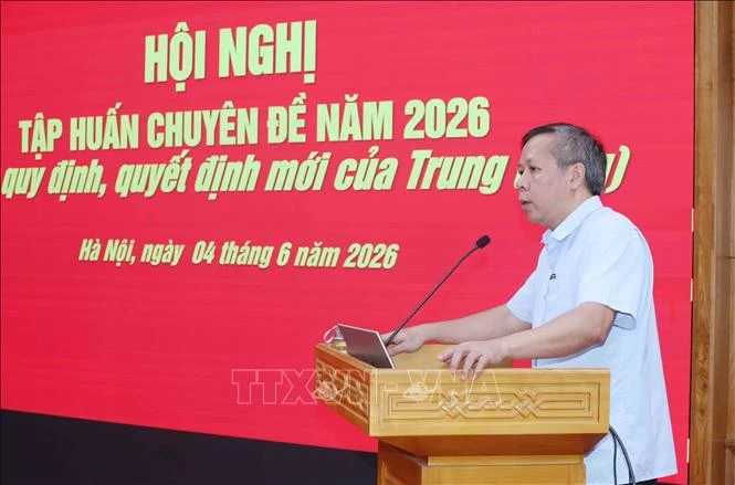 Hội nghị học tập Chuyên đề năm 2026 Đảng uỷ các cơ quan Đảng Trung ương Hội nghị học tập Chuyên đề năm 2026 Đảng uỷ các cơ quan Đảng Trung ương