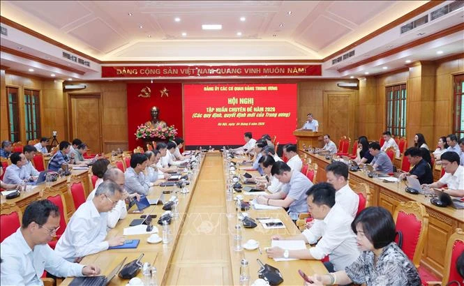 Hội nghị học tập Chuyên đề năm 2026 Đảng uỷ các cơ quan Đảng Trung ương Hội nghị học tập Chuyên đề năm 2026 Đảng uỷ các cơ quan Đảng Trung ương