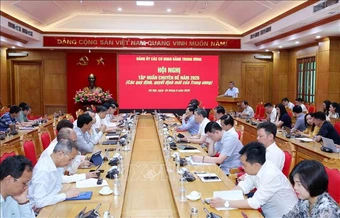 Hội nghị học tập Chuyên đề năm 2026 Đảng uỷ các cơ quan Đảng Trung ương