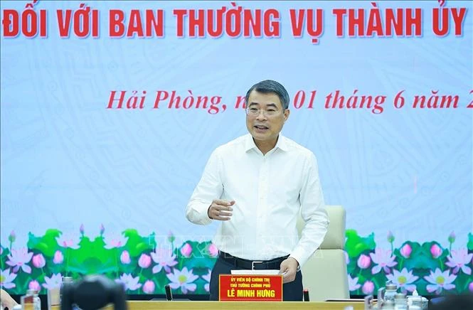 Hội nghị thông qua dự thảo báo cáo kết quả kiểm tra đối với Ban Thường vụ Thành uỷ Hải Phòng Hội nghị thông qua dự thảo báo cáo kết quả kiểm tra đối với Ban Thường vụ Thành uỷ Hải Phòng