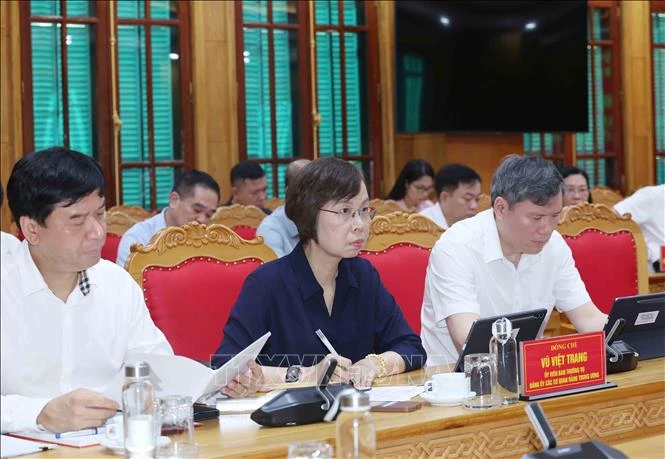 Hội nghị thông qua dự thảo Báo cáo kết quả kiểm tra tại Ban Thường vụ Đảng ủy các cơ quan Đảng Trung ương Hội nghị thông qua dự thảo Báo cáo kết quả kiểm tra tại Ban Thường vụ Đảng ủy các cơ quan Đảng Trung ương