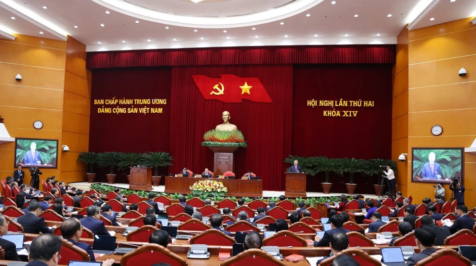 Hội nghị Trung ương lần thứ 2 khóa XIV xem xét, thảo luận và quyết định nhiều nội dung đặc biệt quan trọng Hội nghị Trung ương lần thứ 2 khóa XIV xem xét, thảo luận và quyết định nhiều nội dung đặc biệt quan trọng