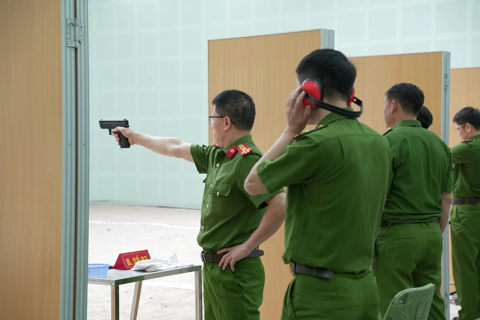 Hội thi bắn súng quân dụng trong lực lượng Cảnh sát hình sự Hội thi bắn súng quân dụng trong lực lượng Cảnh sát hình sự