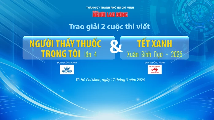 Hôm nay, trao giải cho tác phẩm đoạt giải hai cuộc thi "Người Thầy thuốc trong tôi" và "Tết xanh" Hôm nay, trao giải cho tác phẩm đoạt giải hai cuộc thi "Người Thầy thuốc trong tôi" và "Tết xanh"