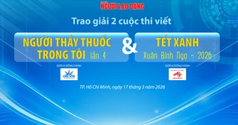 Hôm nay, trao giải cho tác phẩm đoạt giải hai cuộc thi "Người Thầy thuốc trong tôi" và "Tết xanh"