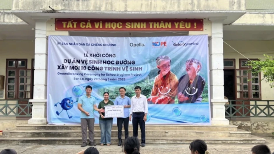 Hơn 2,6 tỷ đồng cải thiện vệ sinh trường học vùng cao Sơn La Hơn 2,6 tỷ đồng cải thiện vệ sinh trường học vùng cao Sơn La