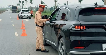 Hơn 2.100 tài xế vi phạm nồng độ cồn bị xử phạt trong ngày nghỉ lễ 30/4