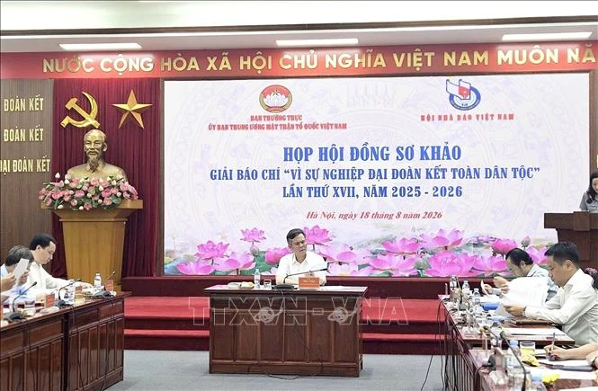 Hơn 2.700 tác phẩm dự thi Giải báo chí 'Vì sự nghiệp Đại đoàn kết toàn dân tộc' lần thứ XVII Hơn 2.700 tác phẩm dự thi Giải báo chí 'Vì sự nghiệp Đại đoàn kết toàn dân tộc' lần thứ XVII