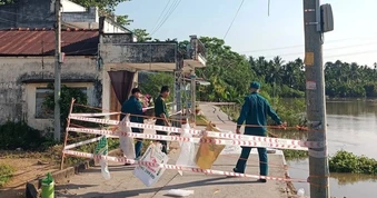 Hơn 70 điểm sạt lở tại một xã ở Cần Thơ