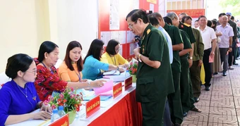 Hơn 92% cử tri cả nước đã đi bầu cử