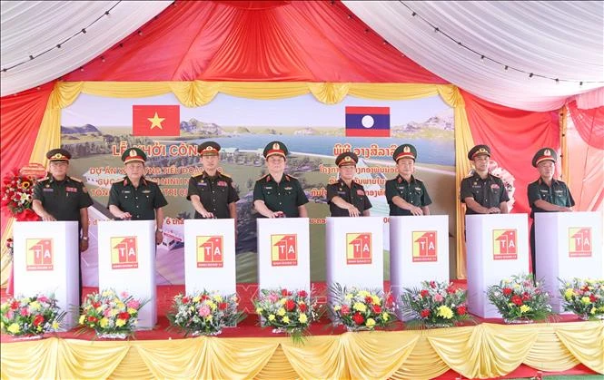 Hợp tác quốc phòng - an ninh giữa Việt Nam, Lào ngày càng thực chất, hiệu quả Hợp tác quốc phòng - an ninh giữa Việt Nam, Lào ngày càng thực chất, hiệu quả