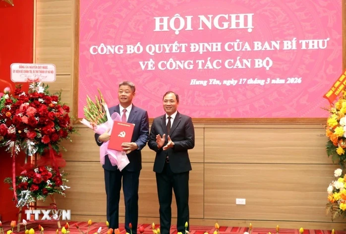 Hưng Yên có tân Phó Bí thư Tỉnh ủy Hưng Yên có tân Phó Bí thư Tỉnh ủy