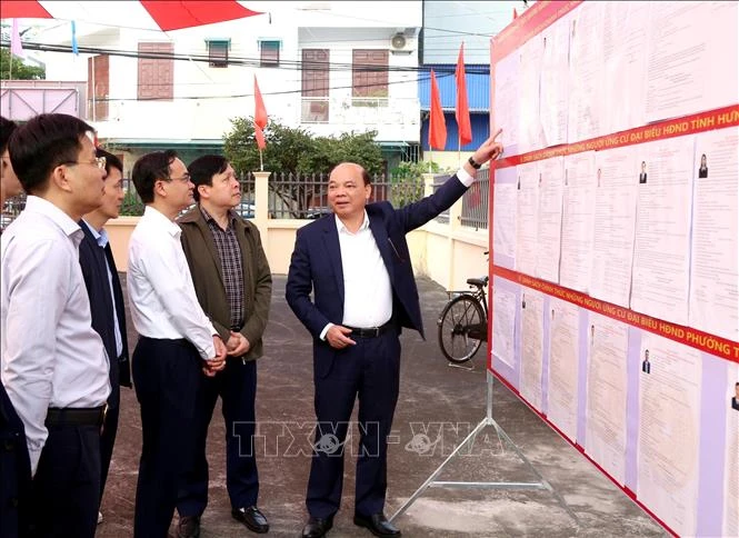 Hưng Yên vận hành trơn tru quy trình bỏ phiếu bầu cử