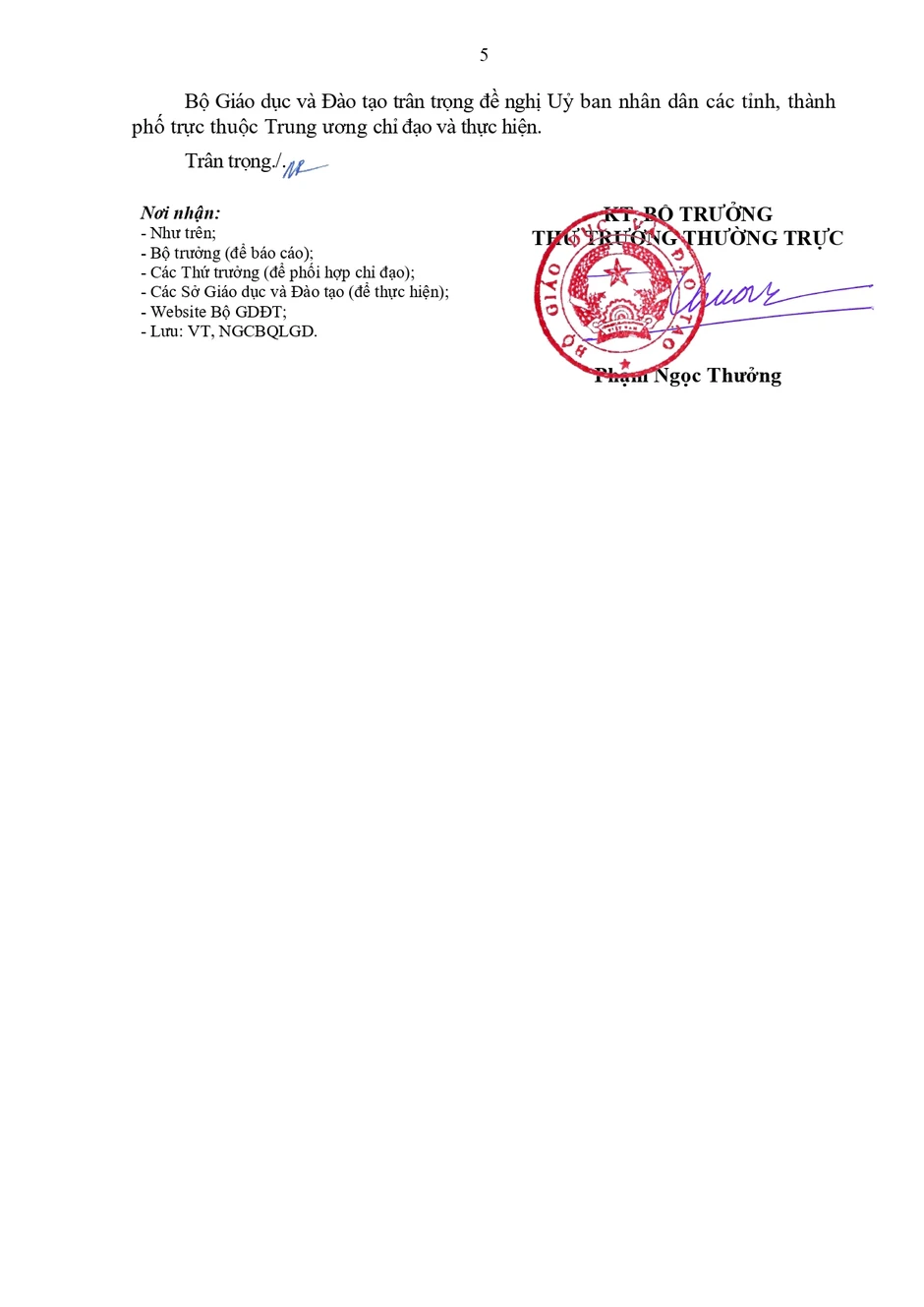Hướng dẫn sắp xếp, bổ nhiệm, thực hiện chế độ, chính sách, xếp lương nhà giáo