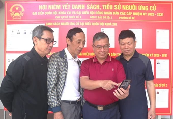 Hướng dẫn việc khai thác, sử dụng VneID trong bầu cử đại biểu Quốc hội khóa XVI