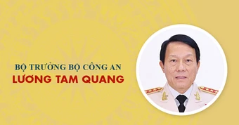 Infographic: Sự nghiệp Bộ trưởng Bộ Công an Lương Tam Quang