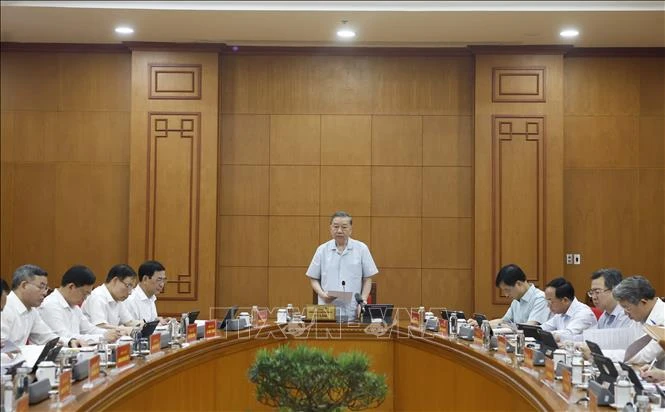 Kết luận của Tổng Bí thư, Chủ tịch nước Tô Lâm tại cuộc họp về công tác nghiên cứu khoa học cơ bản Kết luận của Tổng Bí thư, Chủ tịch nước Tô Lâm tại cuộc họp về công tác nghiên cứu khoa học cơ bản