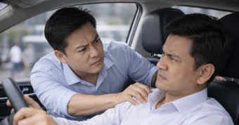 Khách dọa đánh, đập xe, tài xế có thể mời xuống xe, yêu cầu xử phạt và đòi bồi thường?