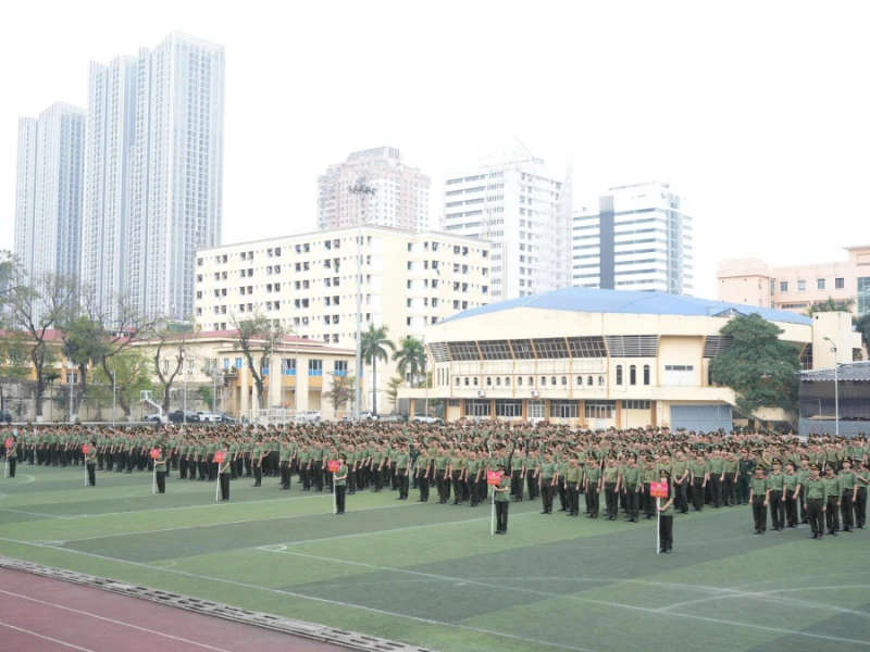 Khai mạc chương trình huấn luyện Trung đoàn dự bị chiến đấu Khai mạc chương trình huấn luyện Trung đoàn dự bị chiến đấu