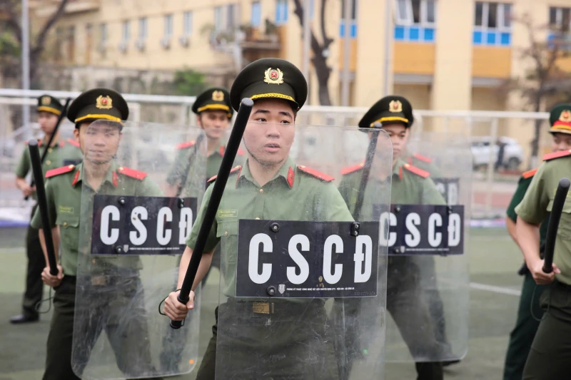 Khai mạc chương trình huấn luyện Trung đoàn dự bị chiến đấu Khai mạc chương trình huấn luyện Trung đoàn dự bị chiến đấu