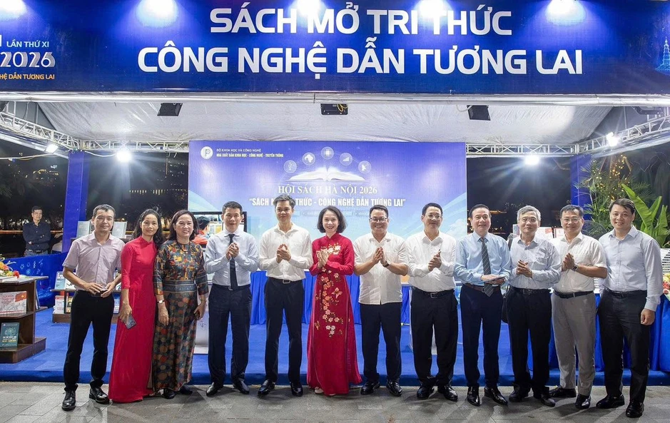 Khai mạc Hội Sách Hà Nội lần thứ 11: Khi văn hóa đọc bắt tay với công nghệ Khai mạc Hội Sách Hà Nội lần thứ 11: Khi văn hóa đọc bắt tay với công nghệ