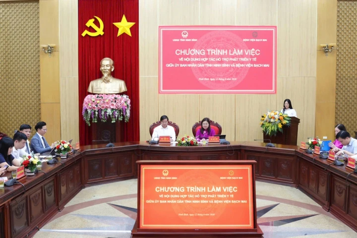 Khai trương Bệnh viện Bạch Mai cơ sở 2 tại Ninh Bình vào tháng 6 / 2026 Khai trương Bệnh viện Bạch Mai cơ sở 2 tại Ninh Bình vào tháng 6 / 2026