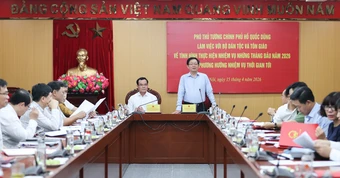 Khẩn trương hoàn thành cơ sở dữ liệu về dân tộc, tôn giáo
