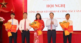 Khánh Hòa bổ nhiệm Giám đốc Sở Giáo dục và Đào tạo, Chánh văn phòng Tỉnh ủy